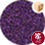 Royal purple coloured gravel nuggets
